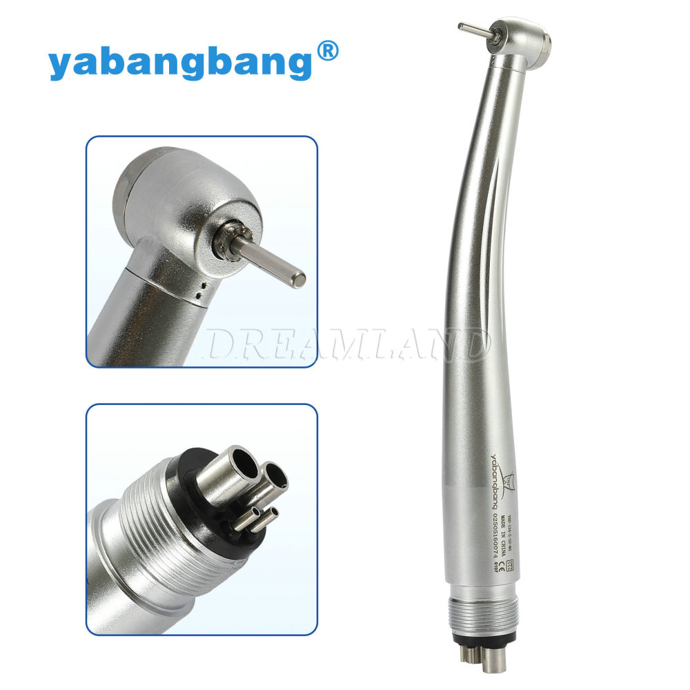 Dental High Speed Handpiece Push Button Pedo Pediatric Mini Small Head 4Hole