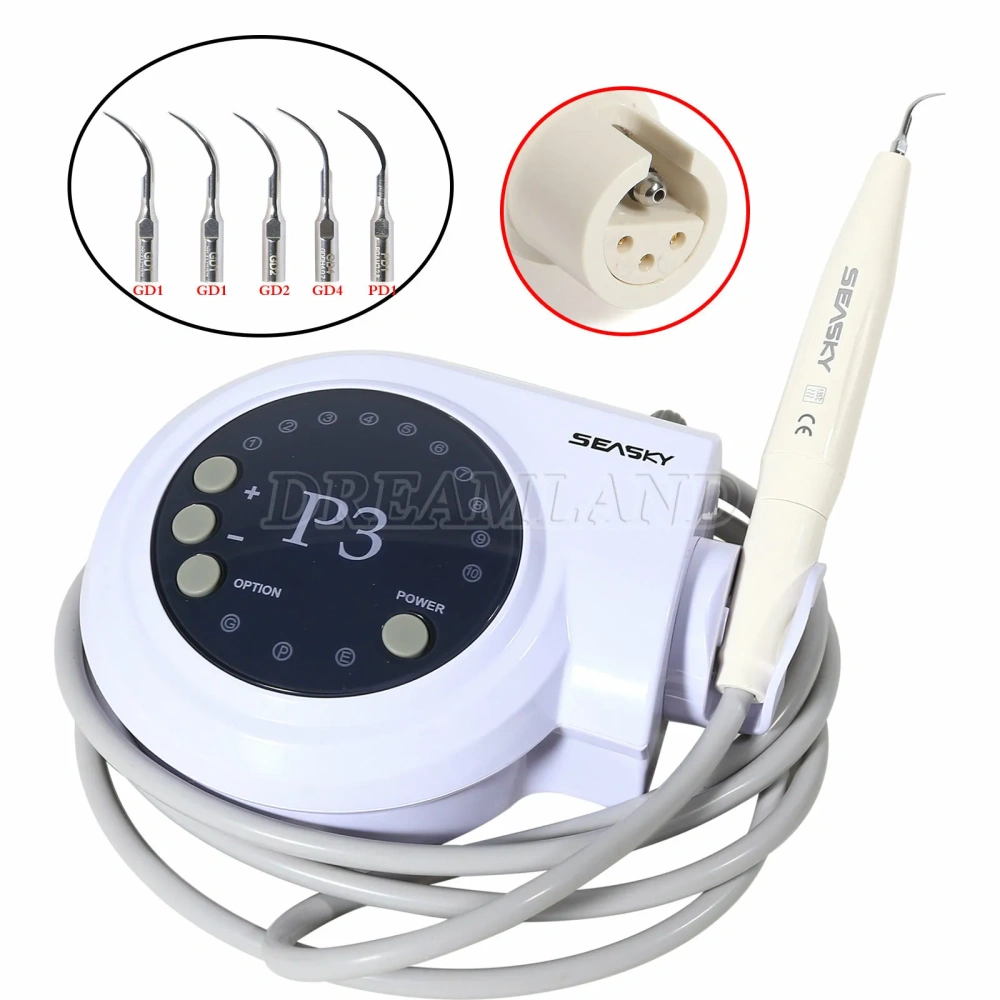 Dental Ultrasonic Scaler Piezo Endo Scaling Handpiece Tips fit DTE SATELEC P3+