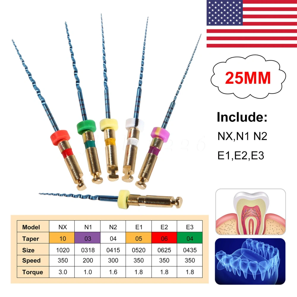 Dental LED Light  Endodontics Endo Motor Cordless Wireless Meter With 16:1 Contra Angle Head
