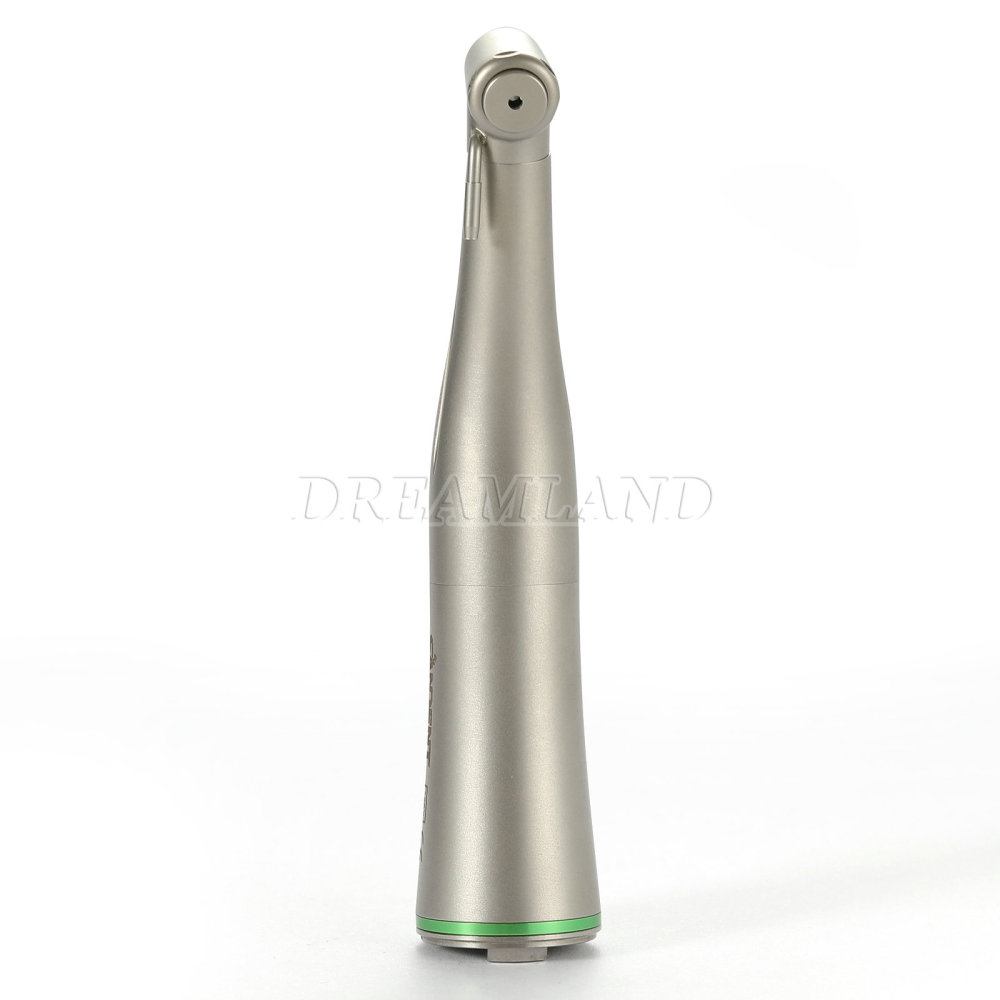 LED Fiber Optic Dental 20:1 Implant Contra Angle Low Speed Handpiece Push Button SANDENT