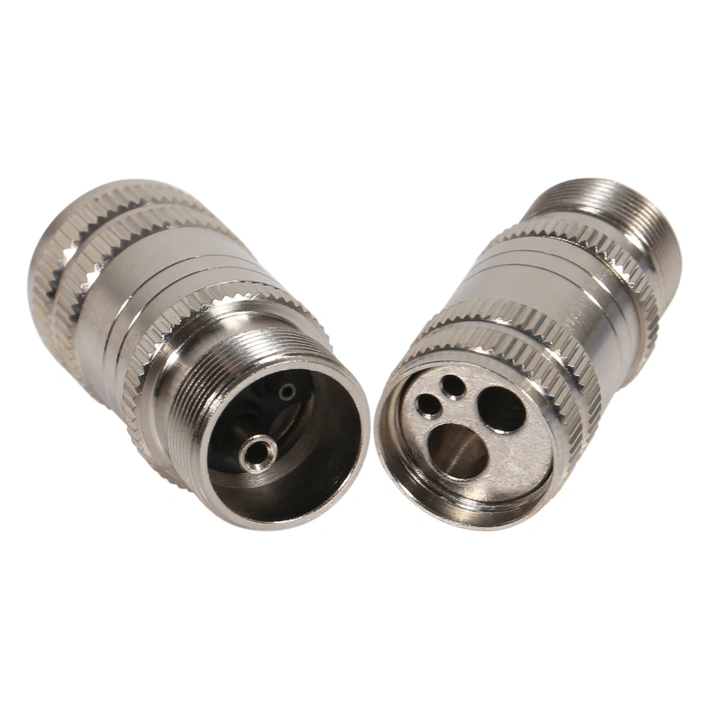 Dental 2 to 4 & 4 to 2Hole Coupler Adapter Changer for High Speed Handpiece