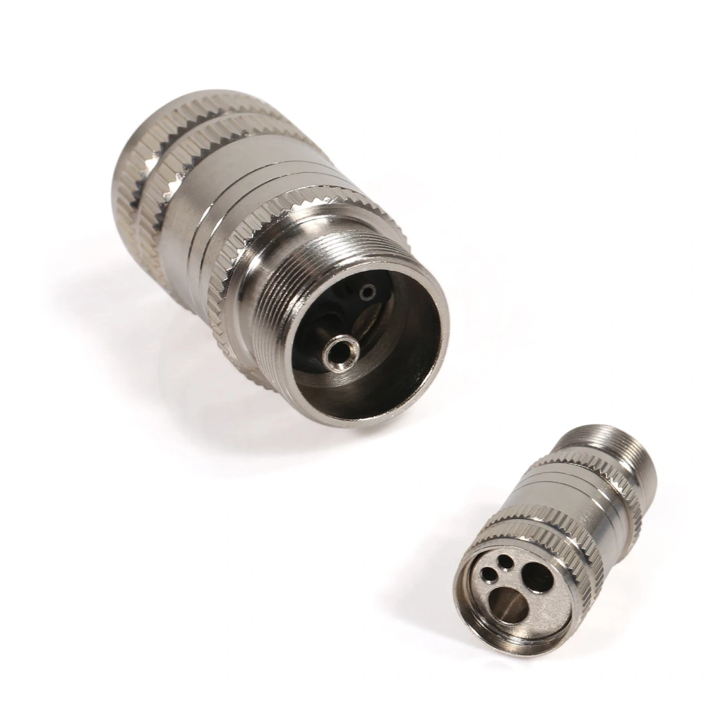 Dental 2 to 4 & 4 to 2Hole Coupler Adapter Changer for High Speed Handpiece