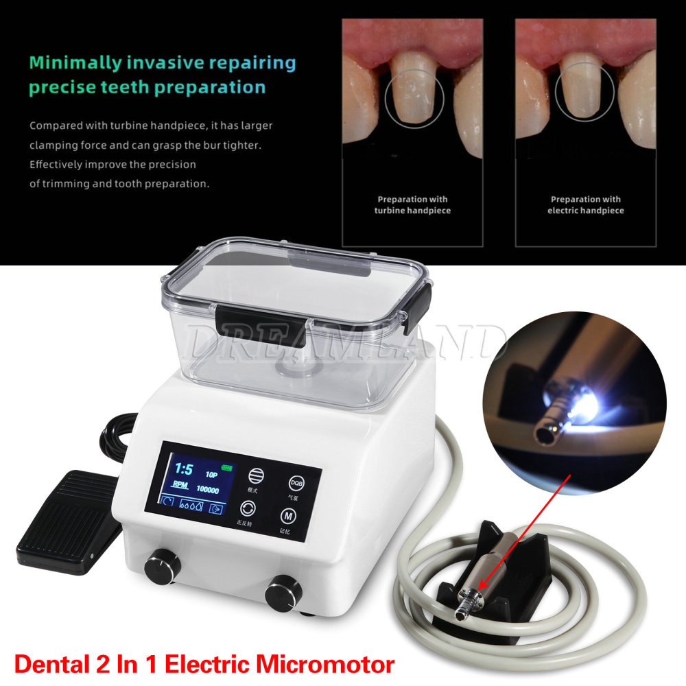 Dental Brushless Electric Micro motor with Self Water Pumping Micromotor