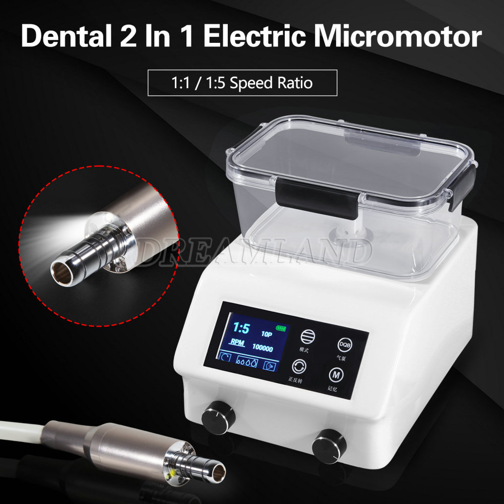 Dental Brushless Electric Micro motor with Self Water Pumping Micromotor