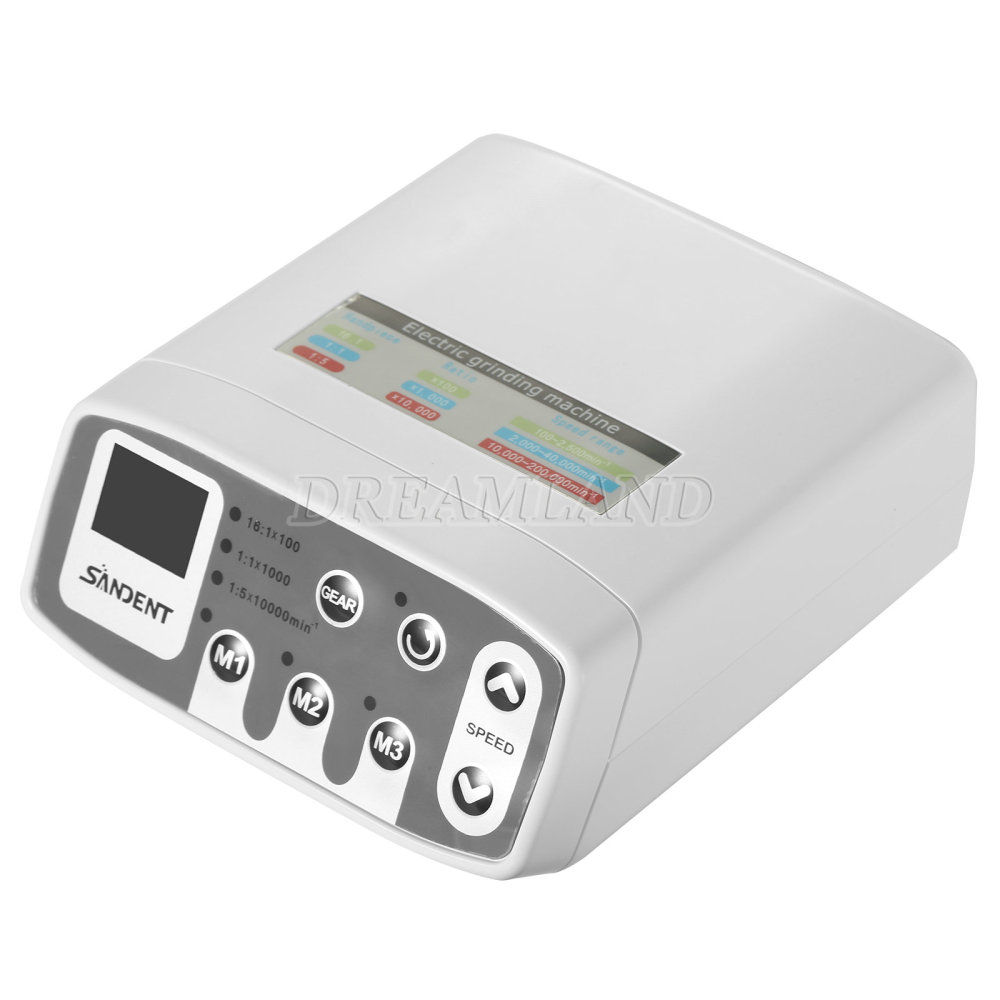 New Dental Brushless Electric LED Micro Motor/1:5 Fiber Optic Handpiece Contra Angle