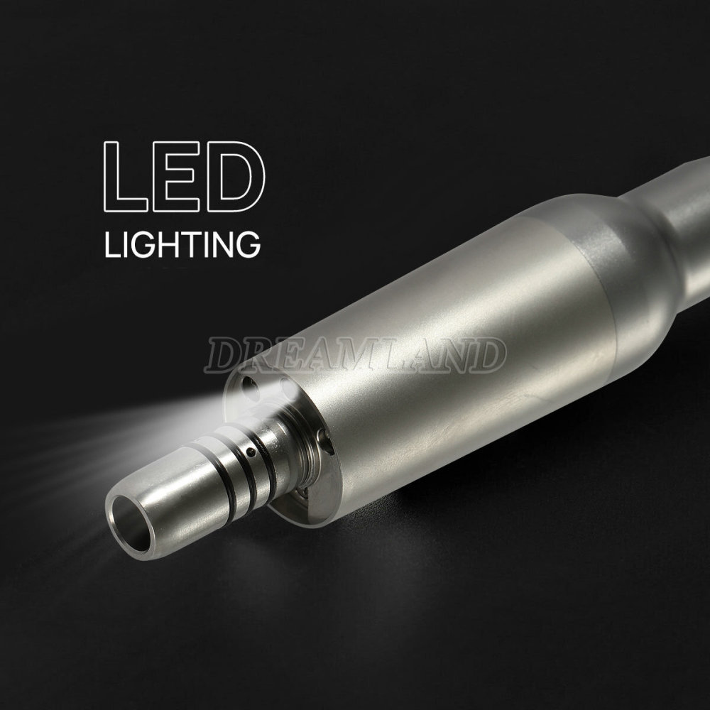 New Dental Brushless Electric LED Micro Motor/1:5 Fiber Optic Handpiece Contra Angle