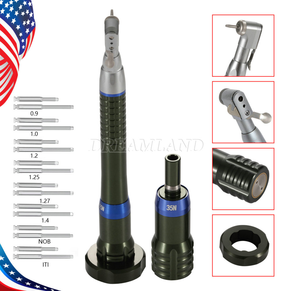 Dental Implant Torque Wrench Handpiece Universal Adjustable