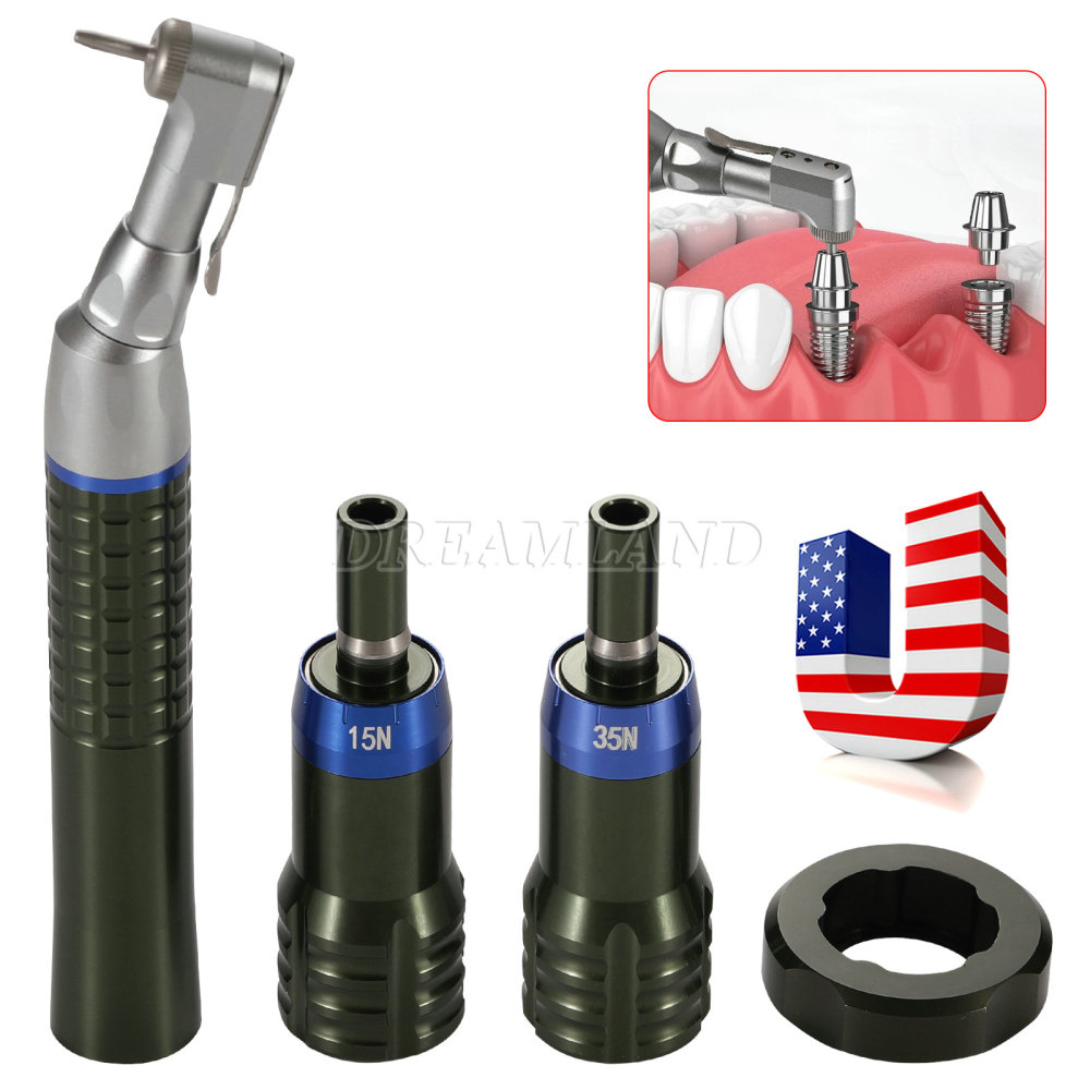 Dental Implant Torque Wrench Handpiece Universal Adjustable