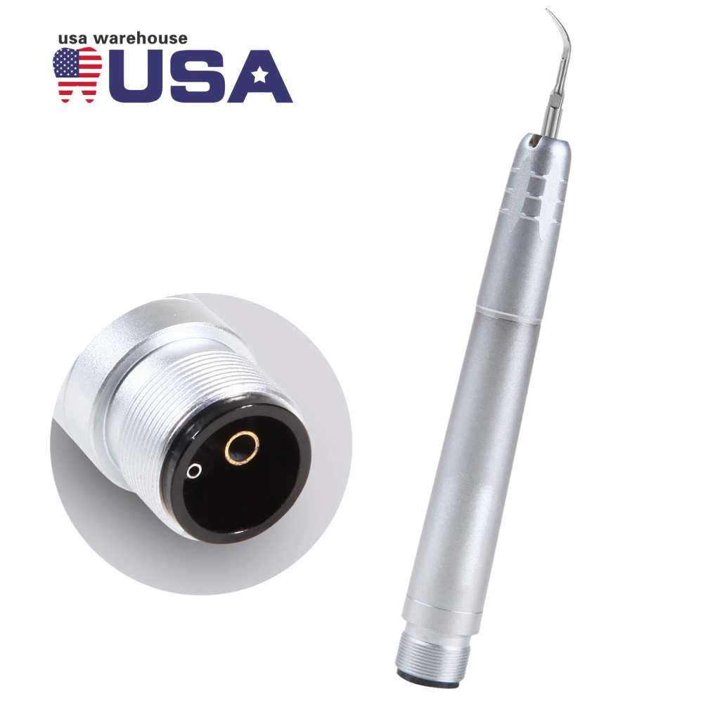 Dental Ultrasonic Air Perio Scaler Handpiece  2 Hole + 3 Scaling Tips for Dentist