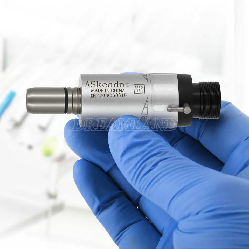 New AS type Dental Slow Low Speed push button Contra Angle Handpiece/ Straight Handpiece/ air Motor 2/4Hole