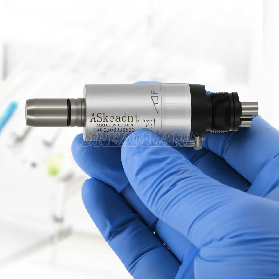 New AS type Dental Slow Low Speed push button Contra Angle Handpiece/ Straight Handpiece/ air Motor 2/4Hole