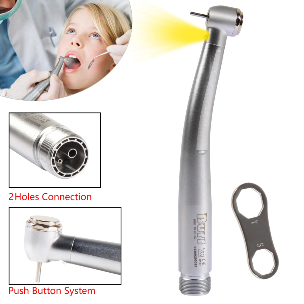Burr E-generator Dental LED High Speed Handpiece 2 Hole UDB large head