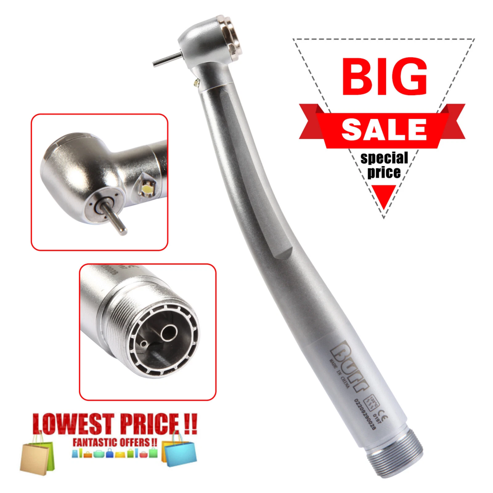Burr E-generator Dental LED High Speed Handpiece 2 Hole UDB large head