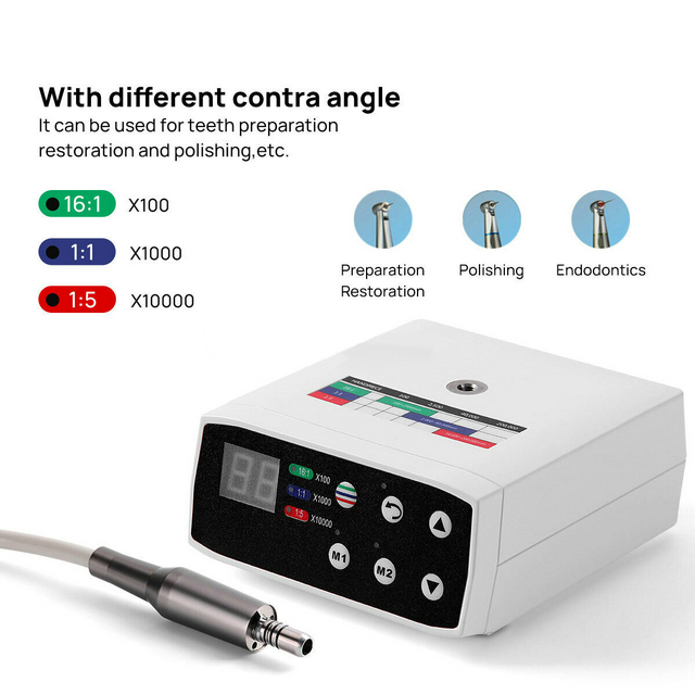 Dental LED Brushless Electric Micro Motor NSK Style 4 holes
