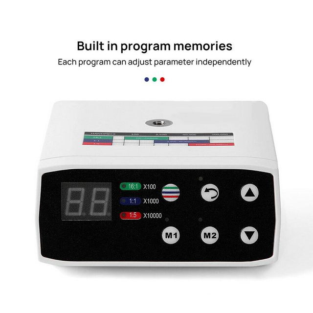 Dental LED Brushless Electric Micro Motor NSK Style 4 holes