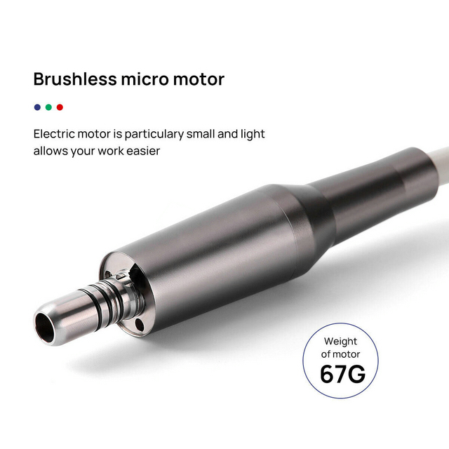 Dental LED Brushless Electric Micro Motor NSK Style 4 holes