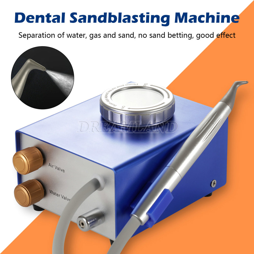 Dental Air Water Prophy Polishing Sandblasting Machine Teeth Cleaning Machine 4 hole