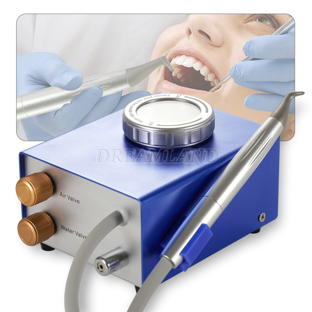 Dental Air Water Prophy Polishing Sandblasting Machine Teeth Cleaning Machine 4 hole