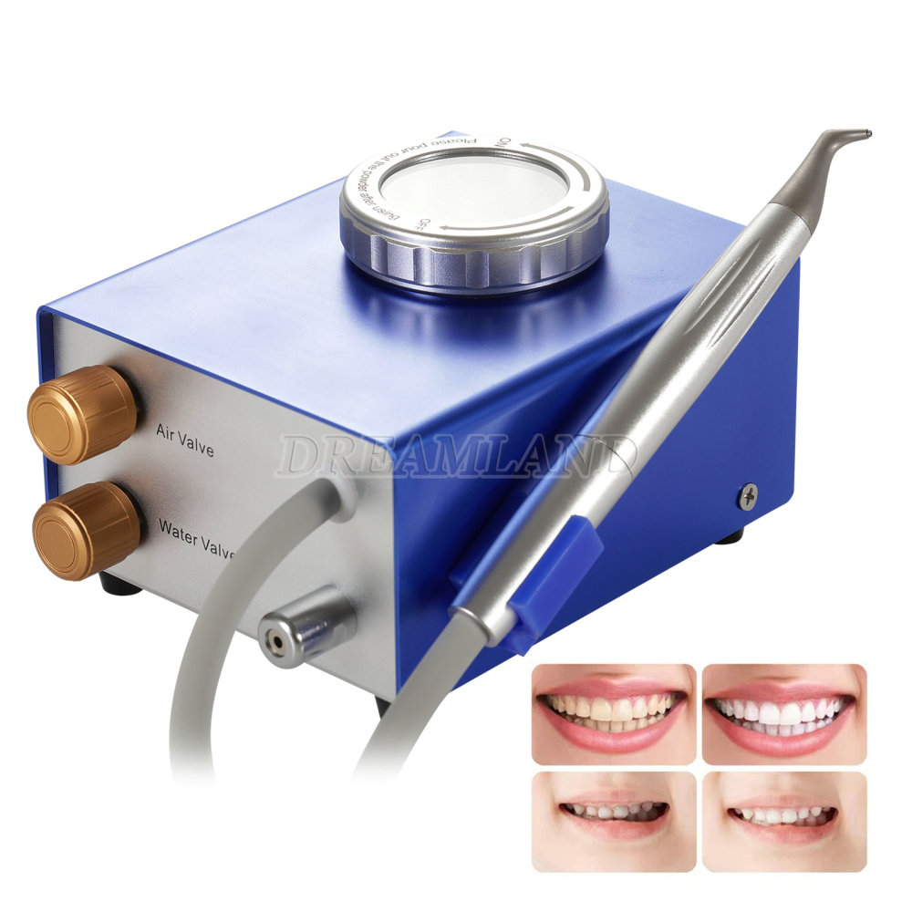 Dental Air Water Prophy Polishing Sandblasting Machine Teeth Cleaning Machine 4 hole