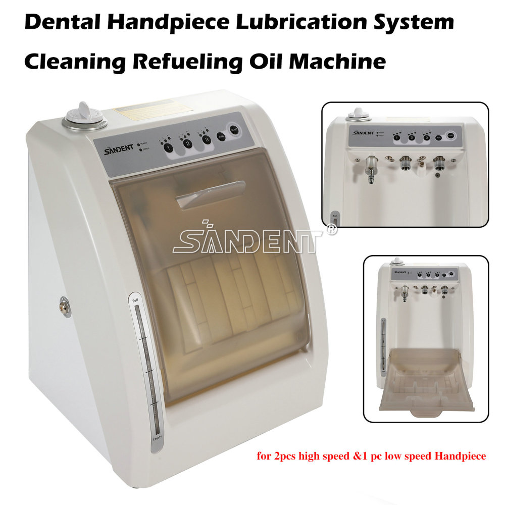 Dental Automatic Handpiece Maintenance Lubrication System Oiling Cleaner Machine