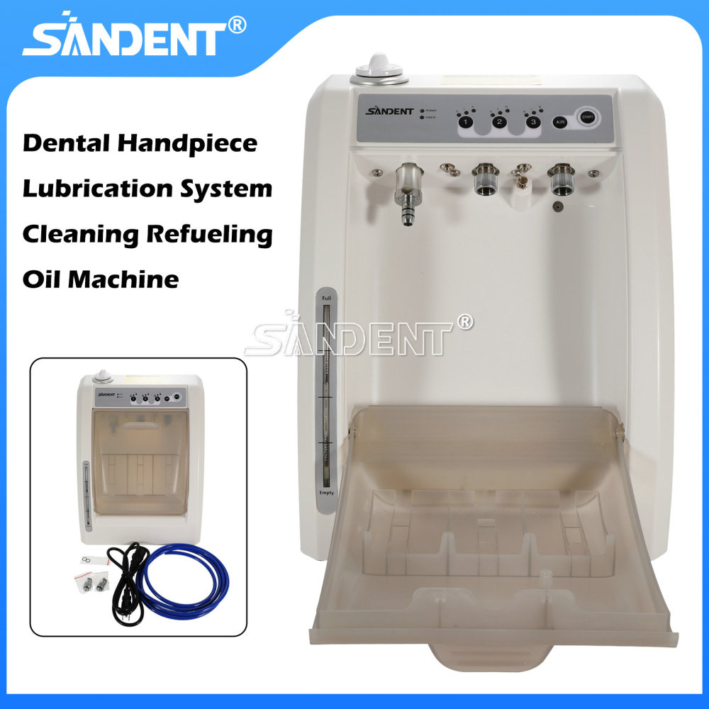 Dental Automatic Handpiece Maintenance Lubrication System Oiling Cleaner Machine