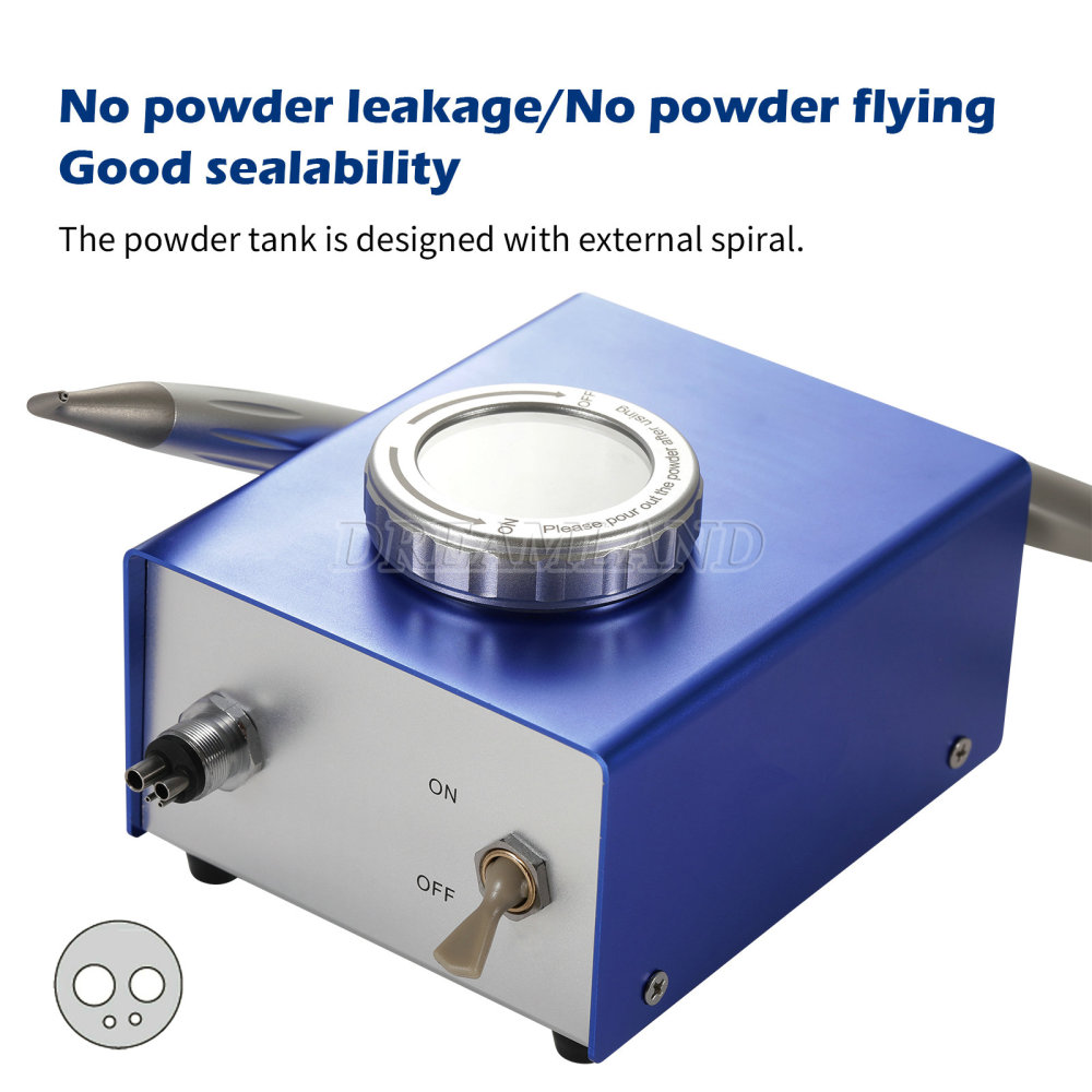 Dental Air Water Prophy Polishing Sandblasting Machine Teeth Cleaning Machine 4 hole