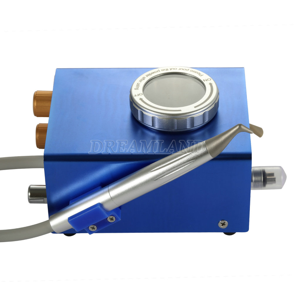Dental Air Water Prophy Polishing Sandblasting Machine Teeth Cleaning Machine 4 hole
