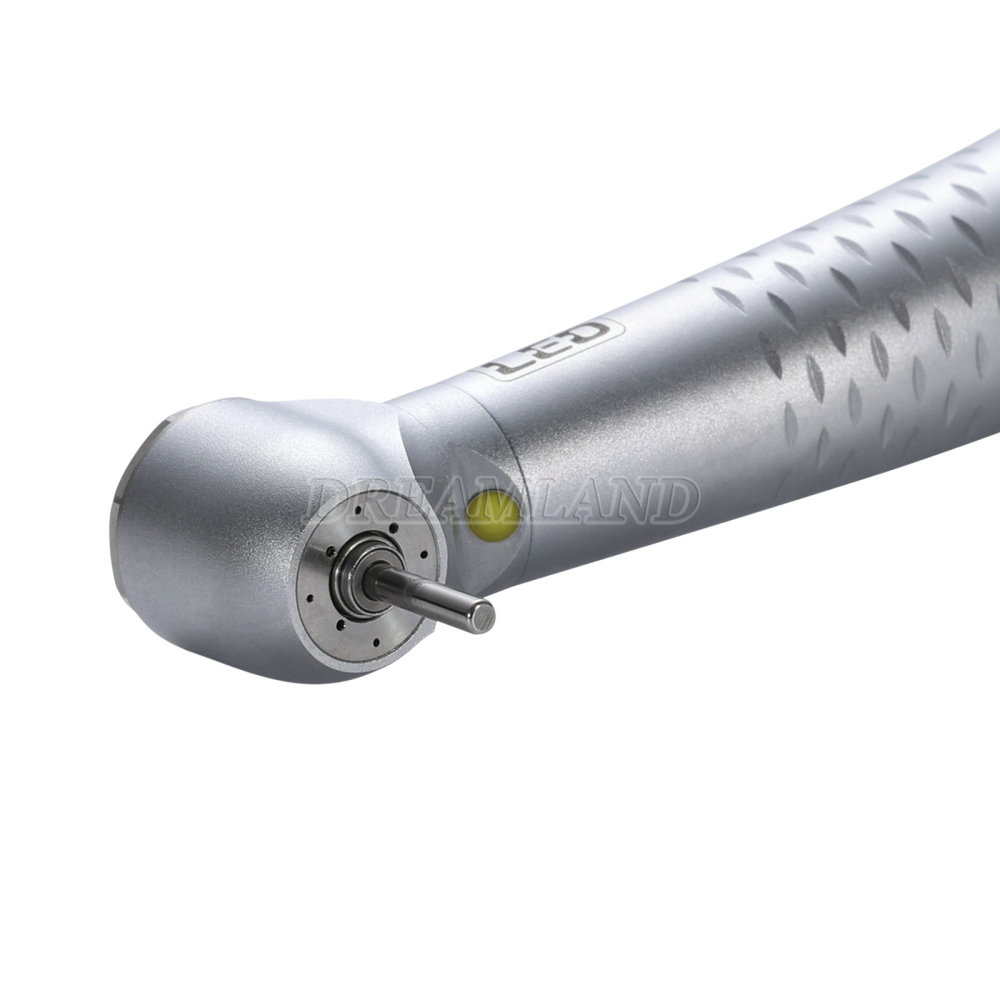 New SANDENT E-generator Dental LED Fiber Optic High Speed Handpiece 4 Holes standard head DTA