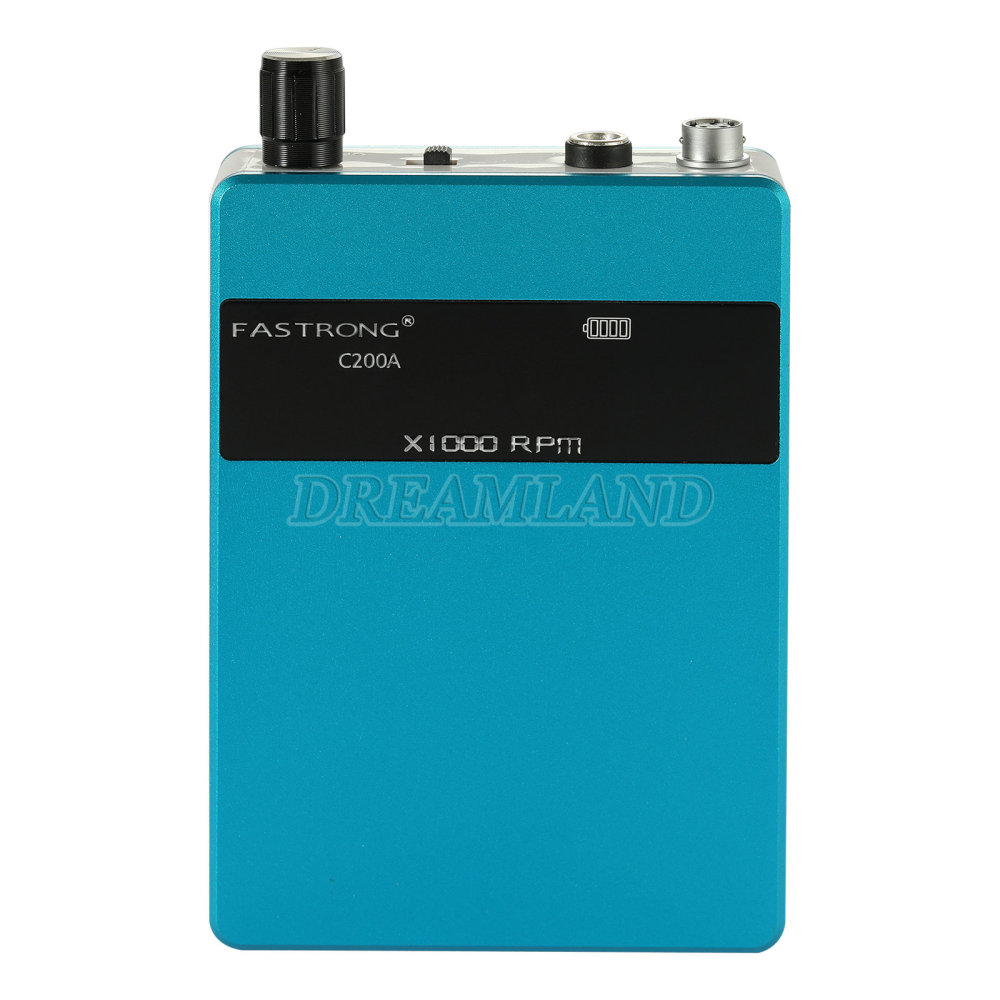 Dental Lab Portable Rechargeable Brushless Handpiece Micromotor E type w/Digital Display