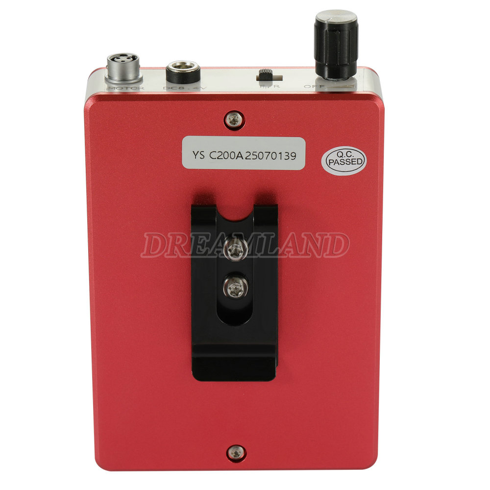 Dental Lab Portable Rechargeable Brushless Handpiece Micromotor E type w/Digital Display