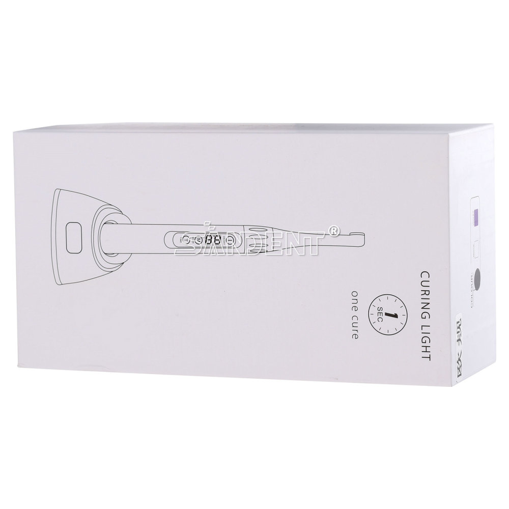 Dental  Curing Light LED Curing Lamp 1000mW/cm²~2500mW/cm² White/Black 385nm-515nm Woodpecker iLed type