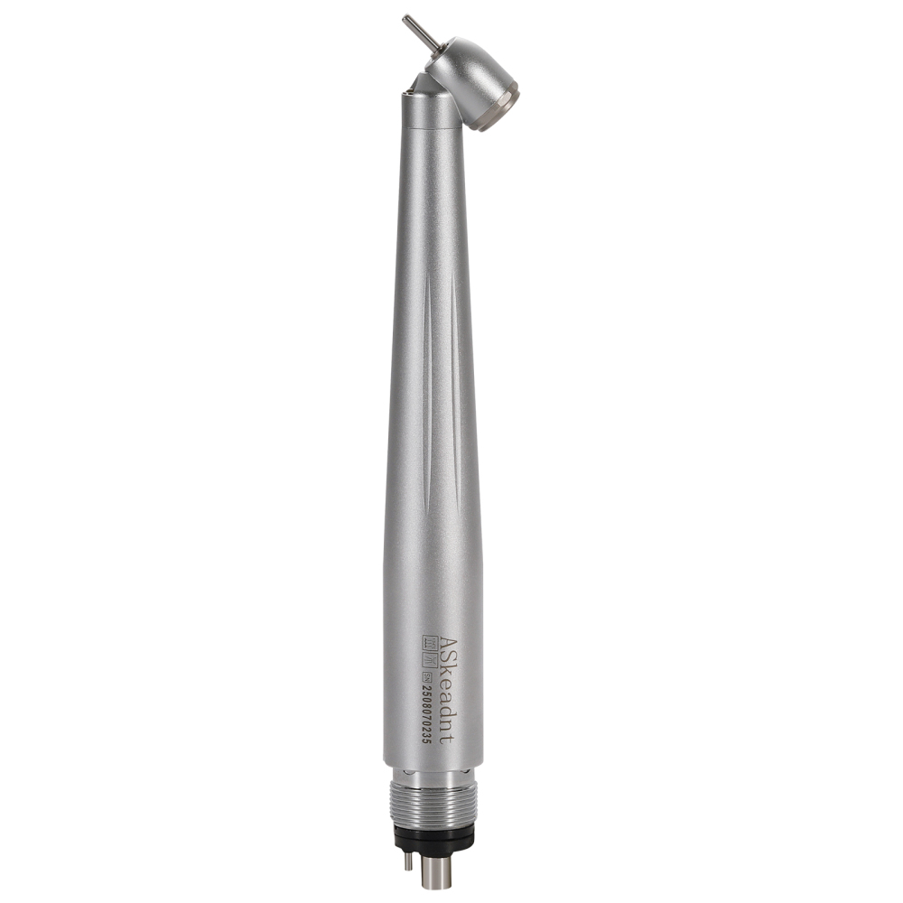 Dental 45 Degree LED E-generator High Speed Handpiece 4Holes Askeadnt
