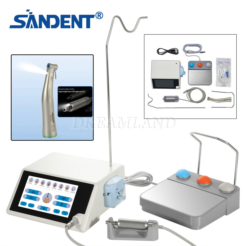 New updated  Brushless Dental LED Implant Motor System with  20:1 Contra Angle Handpiece