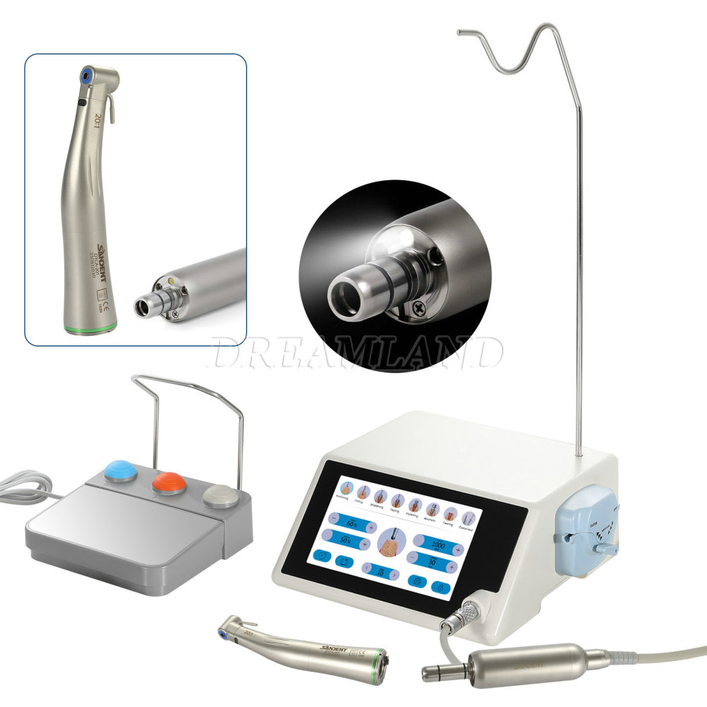 New updated  Brushless Dental LED Implant Motor System with  20:1 Contra Angle Handpiece