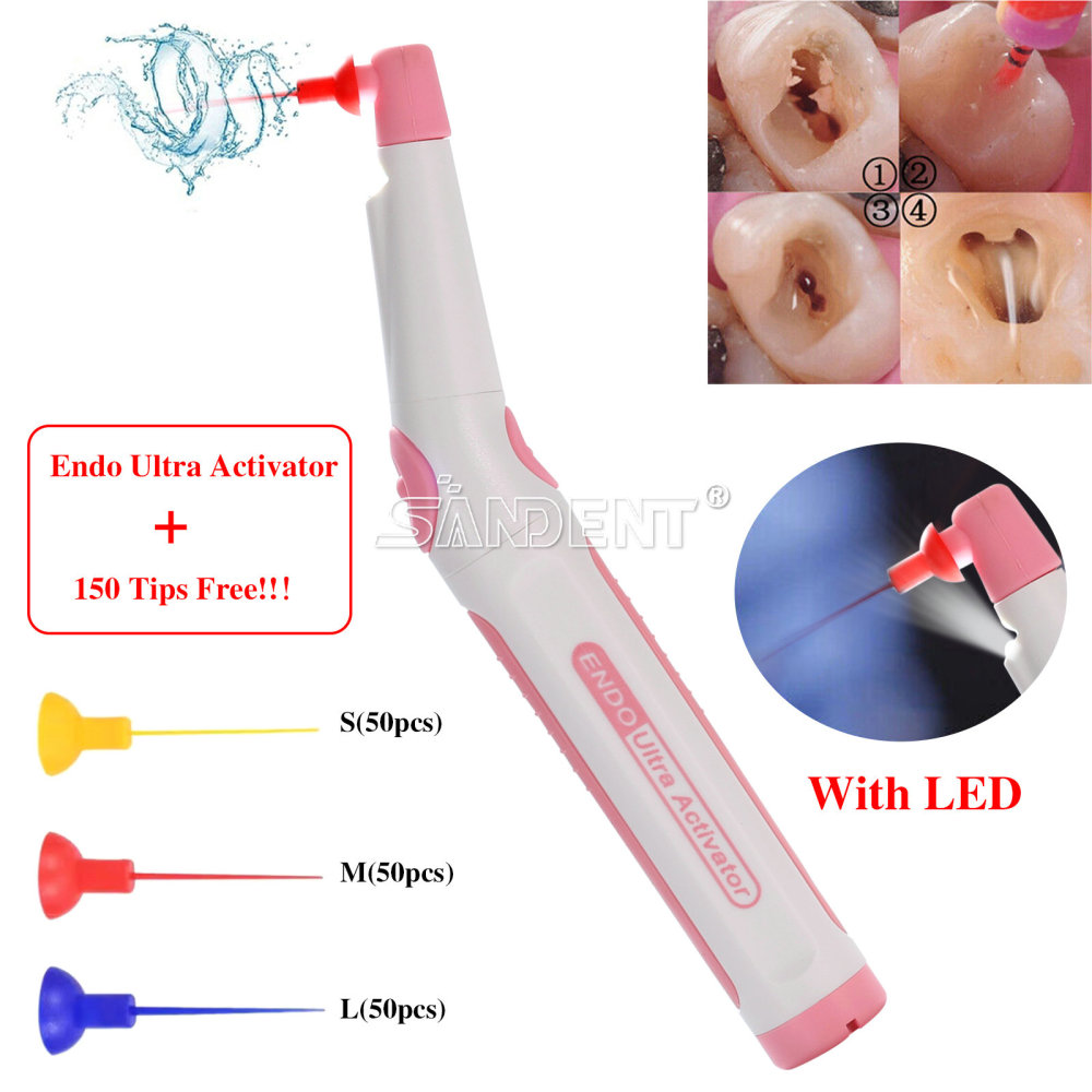 Dental Endodontic Endo Activator Sonic Endo Ultra Irrigator Root Canal 150 Tips