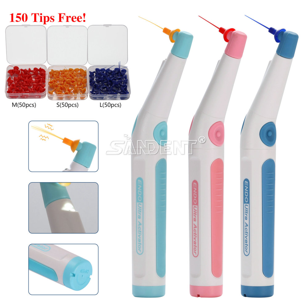 Dental Endodontic Endo Activator Sonic Endo Ultra Irrigator Root Canal 150 Tips
