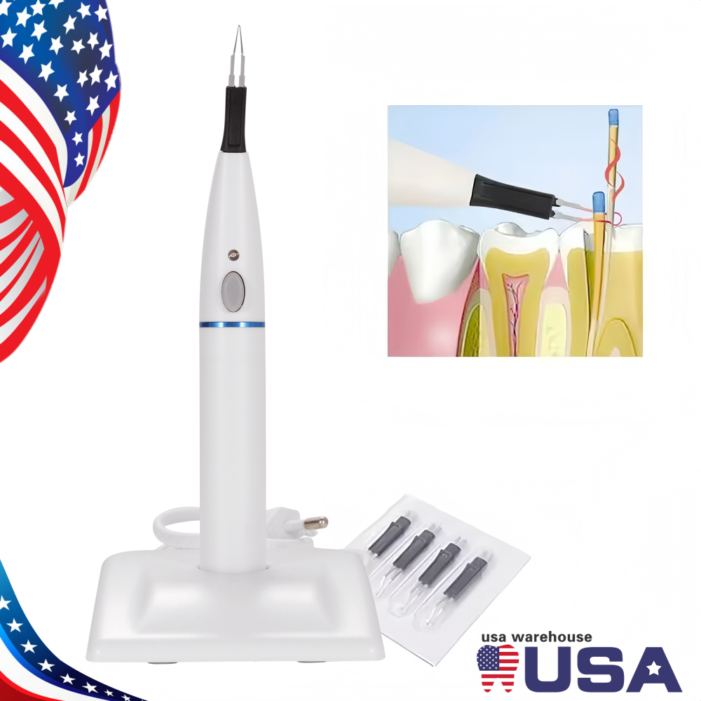 SANDENT Dental Endo Cordless Gutta Percha Tooth Gum Cutter 4pcs Tips