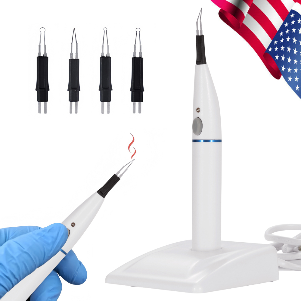 SANDENT Dental Endo Cordless Gutta Percha Tooth Gum Cutter 4pcs Tips