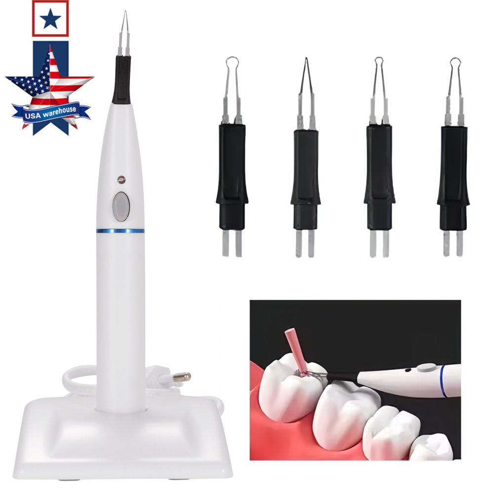 SANDENT Dental Endo Cordless Gutta Percha Tooth Gum Cutter 4pcs Tips