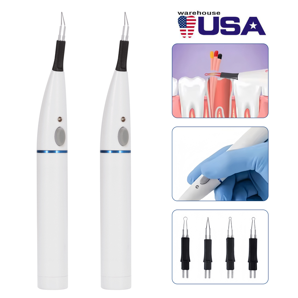 SANDENT Dental Endo Cordless Gutta Percha Tooth Gum Cutter 4pcs Tips