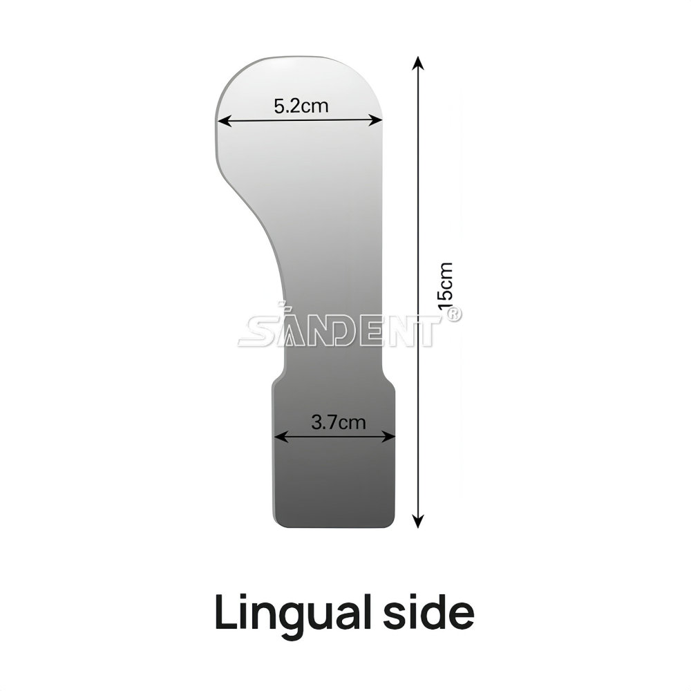 Dental Fog Free LED Oral Mirror Stainless Steel Defogging Imaging Reflector Kit