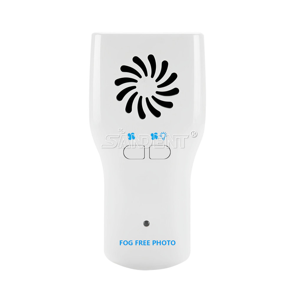Dental Fog Free LED Oral Mirror Stainless Steel Defogging Imaging Reflector Kit