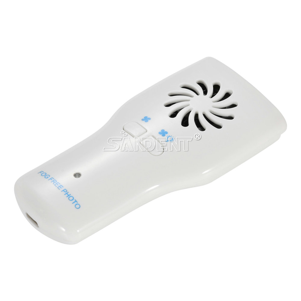 Dental Fog Free LED Oral Mirror Stainless Steel Defogging Imaging Reflector Kit