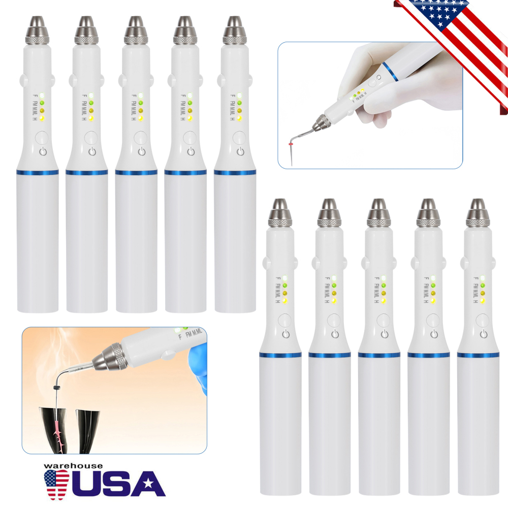 Dental Teeth Wireless Endo Heated Pen Gutta Percha Obturation System+ 4 Fill Tips