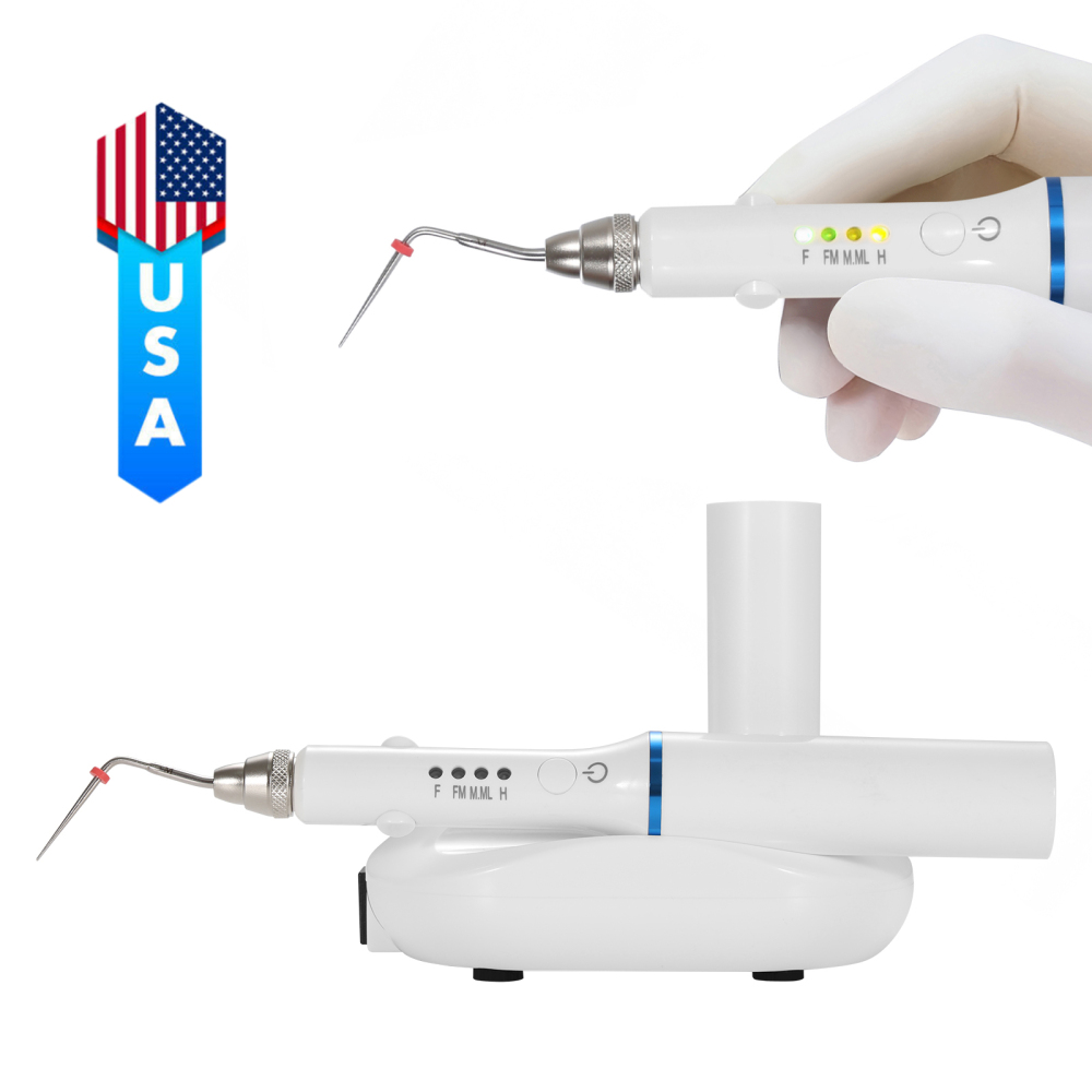 Dental Teeth Wireless Endo Heated Pen Gutta Percha Obturation System+ 4 Fill Tips