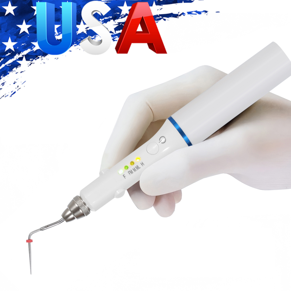 Dental Teeth Wireless Endo Heated Pen Gutta Percha Obturation System+ 4 Fill Tips