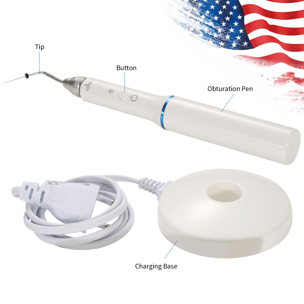 Dental Cordless Gutta Percha Obturation System Endo Heated Pen With 2 Tips  superdeal369 (22398)