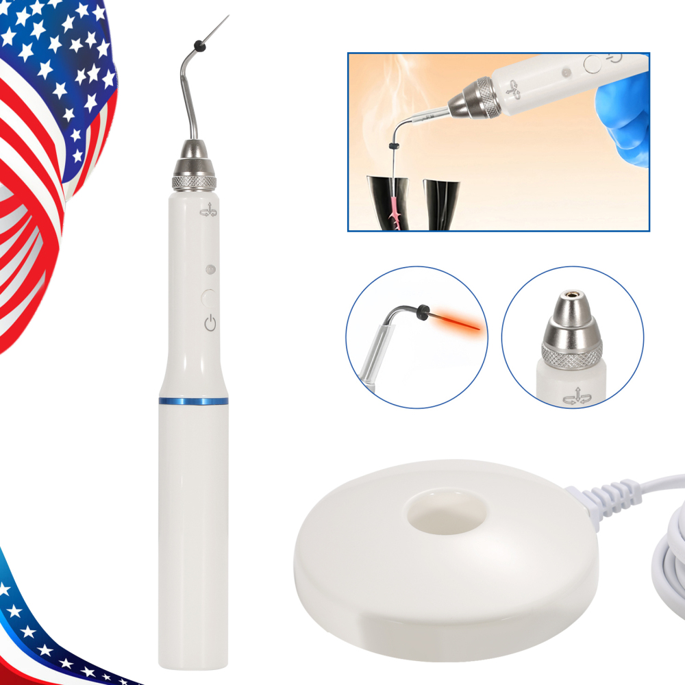 Dental Cordless Gutta Percha Obturation System Endo Heated Pen With 2 Tips  superdeal369 (22398)