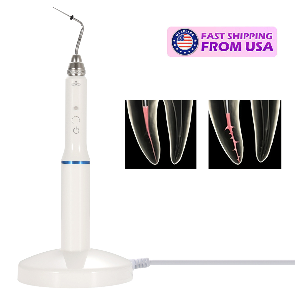 Dental Cordless Gutta Percha Obturation System Endo Heated Pen With 2 Tips  superdeal369 (22398)