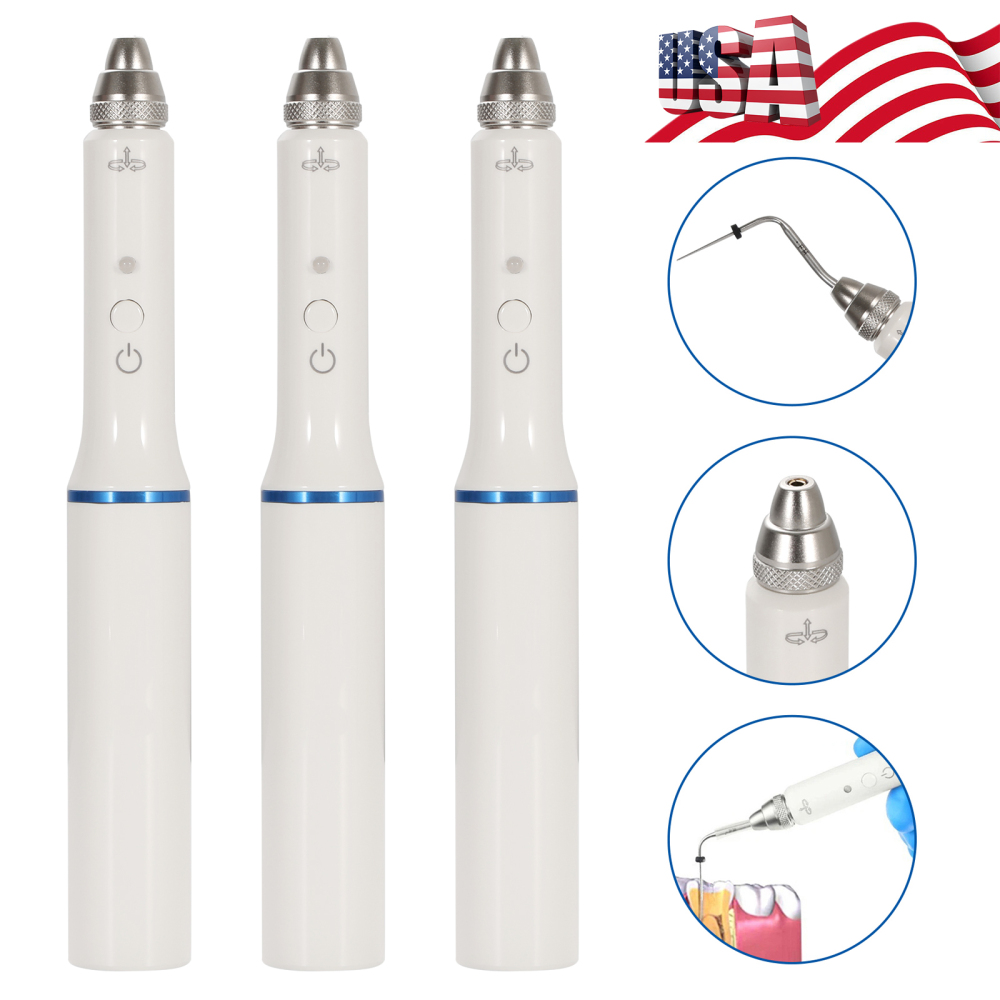 Dental Cordless Gutta Percha Obturation System Endo Heated Pen With 2 Tips